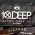 テンディープ 10Deep カモフラバックプリントワンポイントロゴフーディー メンズ JPN:XL