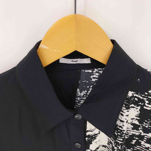オズモーシス OSMOSIS アシンメトリー プリント 切替ワンピース レディース ONE SIZE