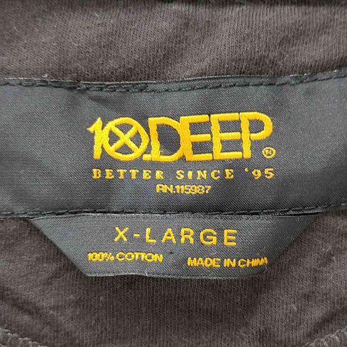 テンディープ 10Deep ハイビスカス柄クルーネックスウェット メンズ JPN:XL