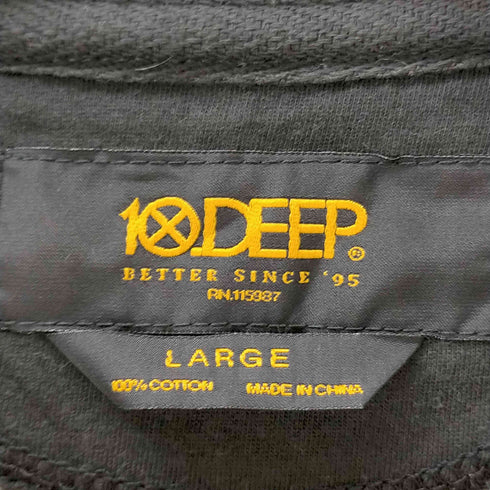 テンディープ 10Deep ボタニカルスウェット メンズ JPN:L