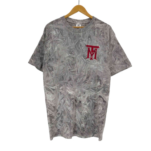 THE MOST FORTUNATE マーブル柄Tシャツ メンズ import:L