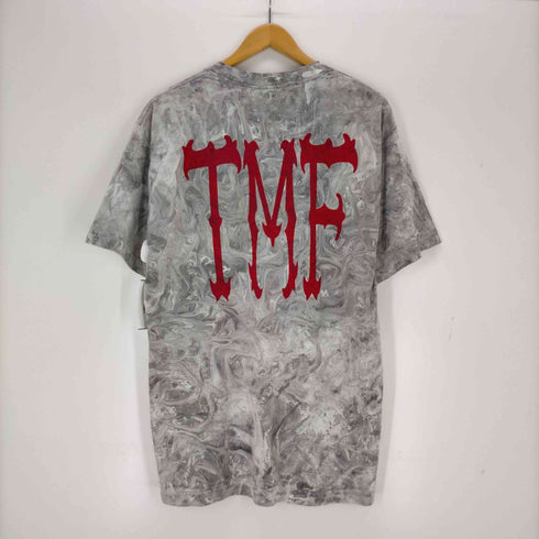 THE MOST FORTUNATE マーブル柄Tシャツ メンズ import:L