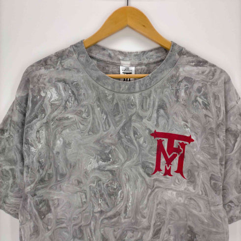 THE MOST FORTUNATE マーブル柄Tシャツ メンズ import:L