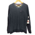 トミーヒルフィガー TOMMY HILFIGER VネックL/S ポケットTEE メンズ L