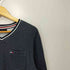トミーヒルフィガー TOMMY HILFIGER VネックL/S ポケットTEE メンズ L
