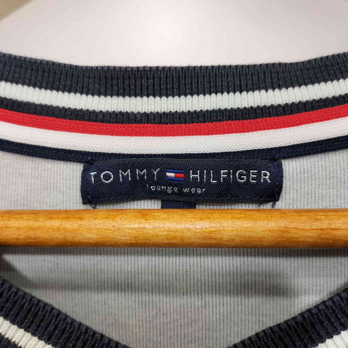 トミーヒルフィガー TOMMY HILFIGER VネックL/S ポケットTEE メンズ L