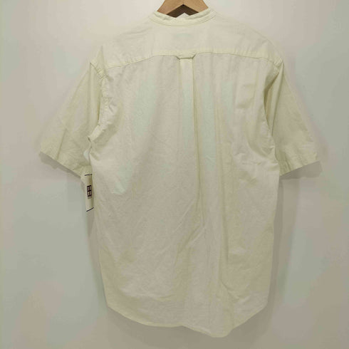 アーバンリサーチ URBAN RESEARCH JOG COTTONバンドカラーS/Sシャツ メンズ M