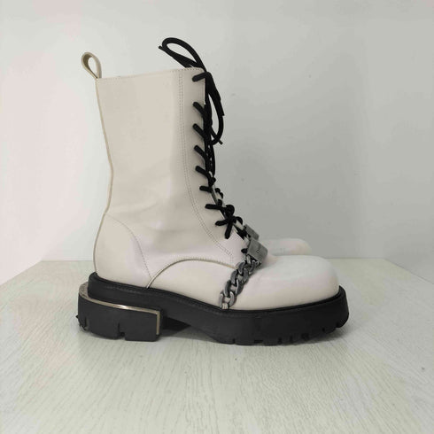 チャールズアンドキース CHARLES&KEITH チェーンカーフブーツ レディース JPN:37