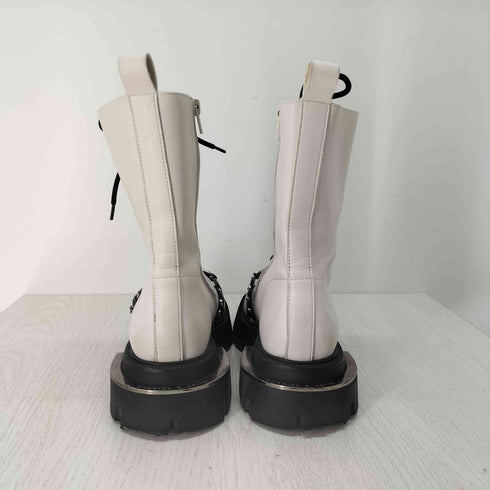 チャールズアンドキース CHARLES&KEITH チェーンカーフブーツ レディース JPN:37