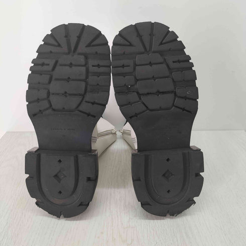 チャールズアンドキース CHARLES&KEITH チェーンカーフブーツ レディース JPN:37