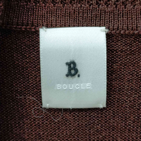 エディフィスラブークル EDIFICE LA BOUCLE ハイネックニット メンズ