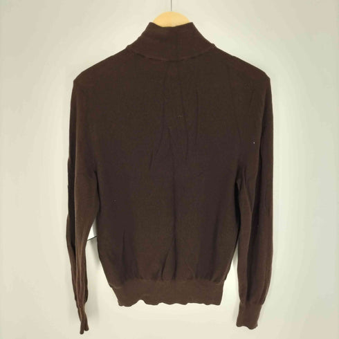 ブルックスブラザーズ BROOKS BROTHERS イタリア製 ハーフジップ ウール 鹿の子 ニット セーター メンズ import:M