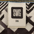 エスダブリュージー SWG ペイント加工デニムパンツ メンズ 36
