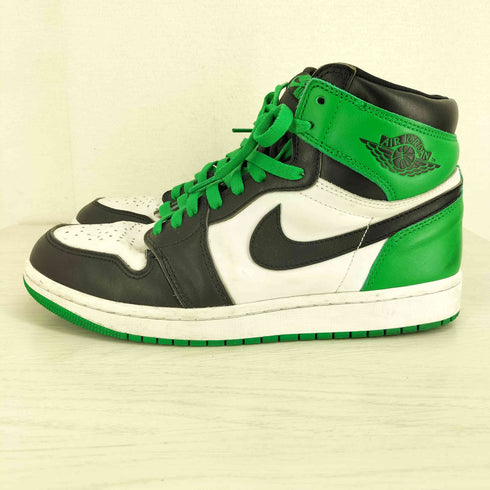 ナイキ NIKE Air Jordan 1 Retro High OG Celtics Black and Lucky Green メンズ JPN:27