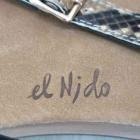 el nido flips 別注クロコベルトビーチサンダル メンズ 42