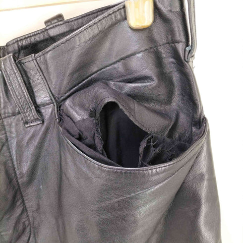 MINORITY 90S 初期 1ST LEATHER SHORT PANTS レザー ショート パンツ ショーツ 1996 メンズ