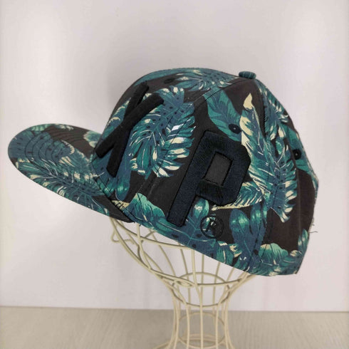 テンディープ 10Deep ボタニカル柄 ロゴ刺繍キャップ メンズ