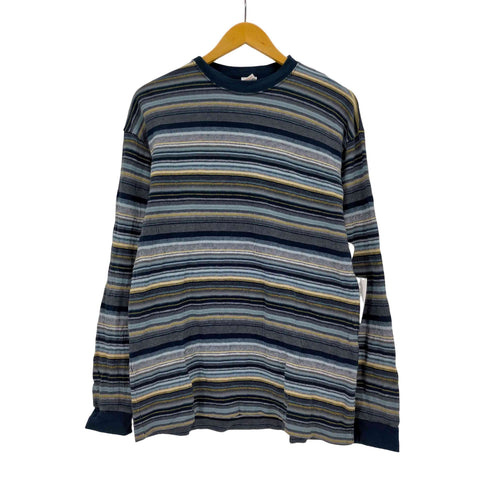 ヘインズ Hanes 90s マルチボーダークルーネックTシャツ メンズ JPN:L