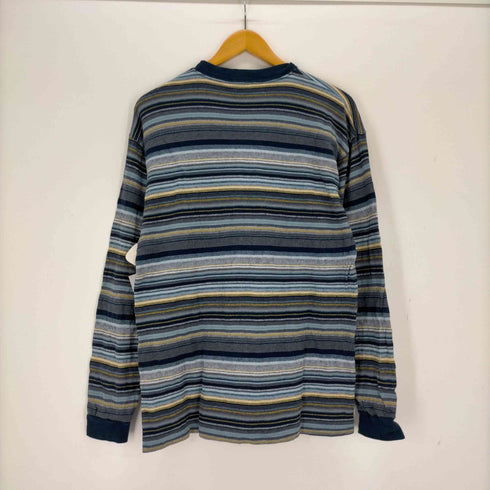 ヘインズ Hanes 90s マルチボーダークルーネックTシャツ メンズ JPN:L
