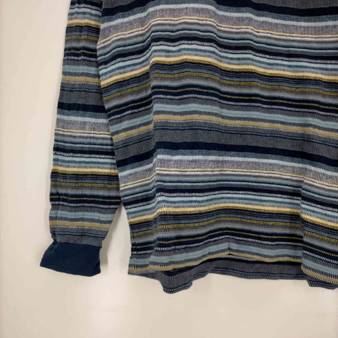 ヘインズ Hanes 90s マルチボーダークルーネックTシャツ メンズ JPN:L