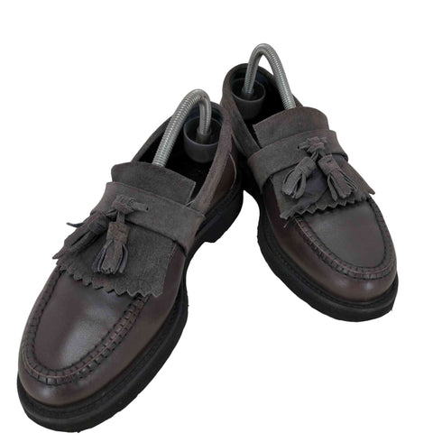 エンポリオアルマーニ EMPORIO ARMANI イタリア製 タッセルローファー メンズ 5