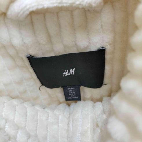エイチアンドエム H&M ジップアップ 中綿 ジャケット メンズ import:L