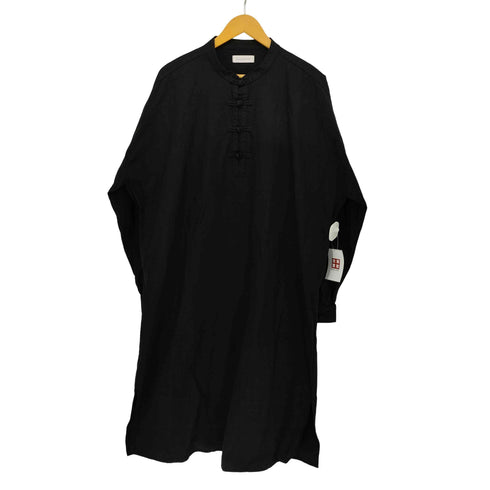 アンティカパターントルソ antiqua patterntorso チャイナボタン L/S シャツワンピース レディース