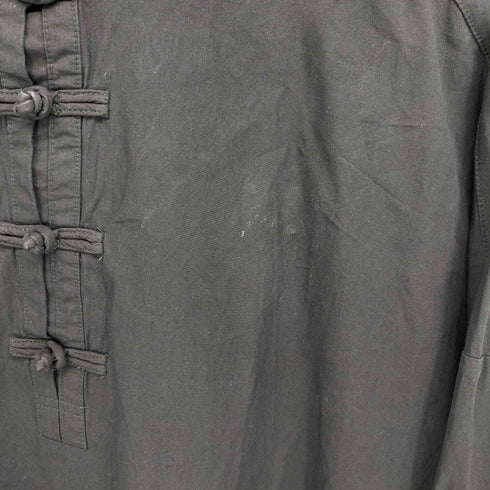アンティカパターントルソ antiqua patterntorso チャイナボタン L/S シャツワンピース レディース