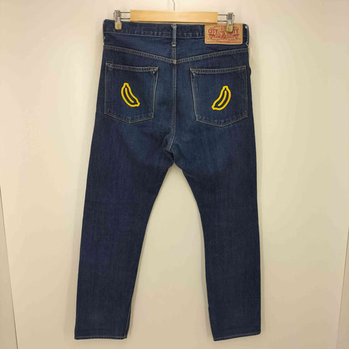 アベイシングエイプ A BATHING APE 1999 TYPE-02 REGULAR MILO DENIM PANTS マイロ プリント デニム パンツ メンズ JPN:M