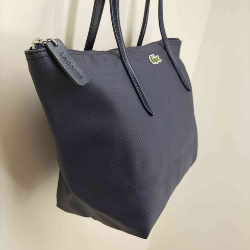 ラコステ LACOSTE ロゴパッチ 舟形 トートバッグ レディース