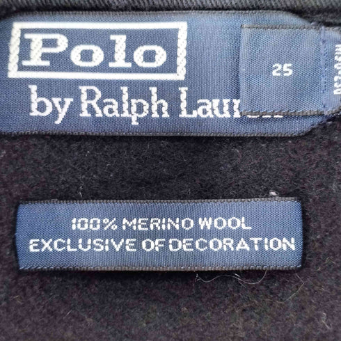 ポロバイラルフローレン Polo by RALPH LAUREN ウールハーフボタンニット メンズ import:XL