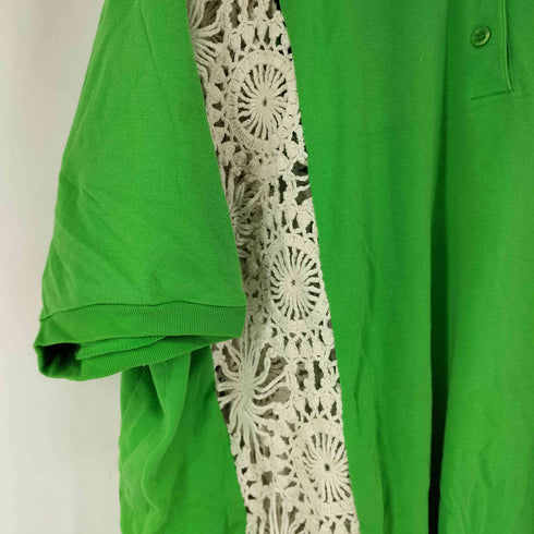 ROAMANS 異素材切り替えシアー S/S ポロシャツ メンズ import:L