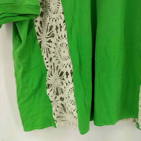 ROAMANS 異素材切り替えシアー S/S ポロシャツ メンズ import:L