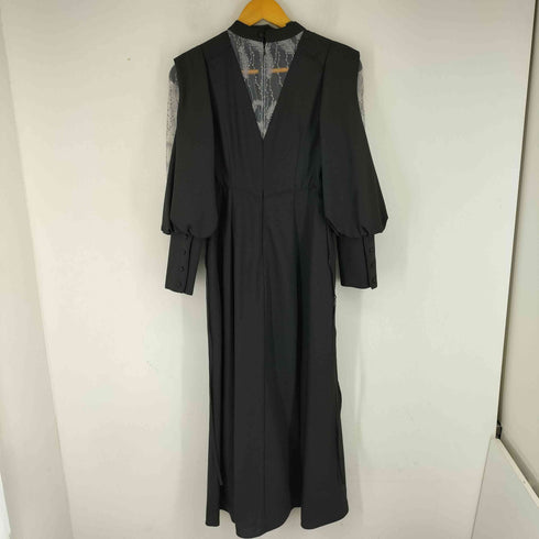 niana スリーブスリット刺繍レースフレアドレス レディース JPN:M