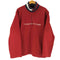 トミーヒルフィガー TOMMY HILFIGER フロント刺繍ハーフジップフリース メンズ import:M