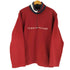 トミーヒルフィガー TOMMY HILFIGER フロント刺繍ハーフジップフリース メンズ import:M