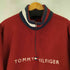 トミーヒルフィガー TOMMY HILFIGER フロント刺繍ハーフジップフリース メンズ import:M