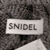 スナイデル snidel オフショルニットレイヤードシャツ レディース FREE