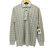 シンプルチェック L/S ポロシャツ メンズ import:M