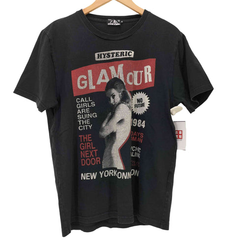 ヒステリックグラマー HYSTERIC GLAMOUR HYSガール ヒス ガールプリント クルーネック S/S Tシャツ メンズ JPN:M