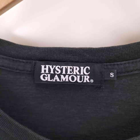 ヒステリックグラマー HYSTERIC GLAMOUR ポスタープリント クルーネック S/S Tシャツ メンズ JPN:S