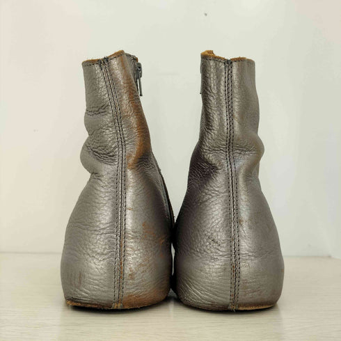 トリッペン trippen シルバー サイドジップ ブーツ メンズ JPN:42