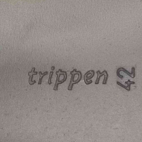 トリッペン trippen シルバー サイドジップ ブーツ メンズ JPN:42