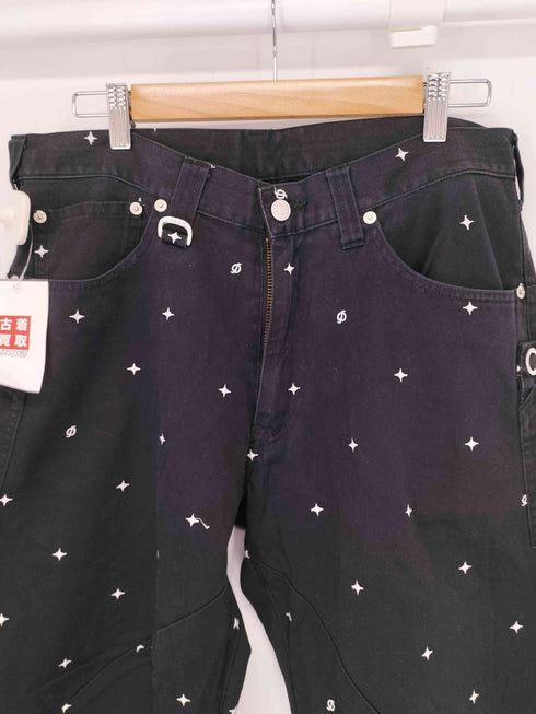 リーバイス Levis FLU 737 総柄刺繍 テーパードパンツ メンズ US:32-33
