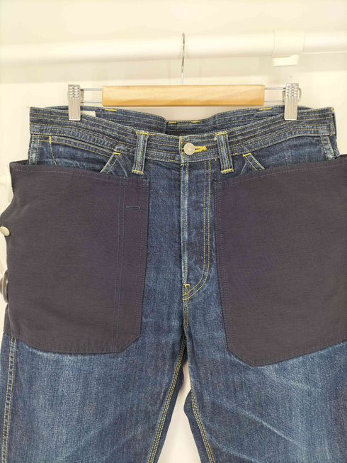 ササフラス SASSAFRAS フォールリーフ プレイヤー デニムパンツ メンズ JPN:L