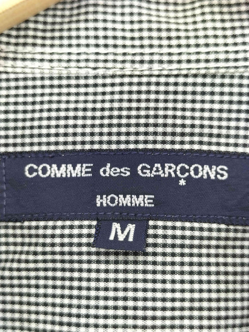 コムデギャルソンオム COMME des GARCONS HOMME 長袖ギンガムチェックシャツ メンズ JPN:M