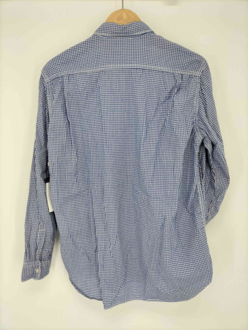 コムデギャルソンオム COMME des GARCONS HOMME 田中オム 長袖ギンガムチェックシャツ メンズ JPN:M