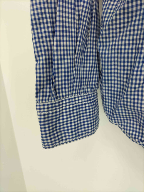 コムデギャルソンオム COMME des GARCONS HOMME 田中オム 長袖ギンガムチェックシャツ メンズ JPN:M