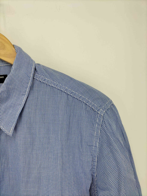 コムデギャルソンオム COMME des GARCONS HOMME 長袖ギンガムチェックシャツ メンズ JPN:M