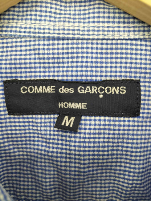 コムデギャルソンオム COMME des GARCONS HOMME 長袖ギンガムチェックシャツ メンズ JPN:M